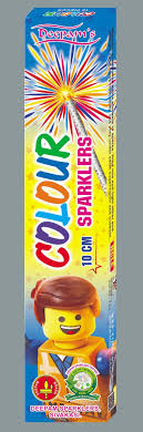 10CM CRACKLING SPARKLERS